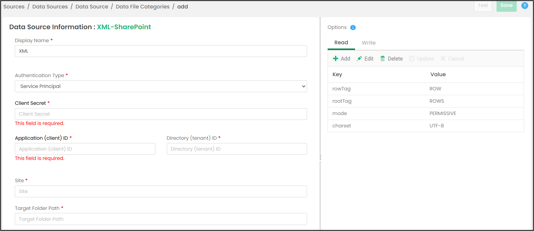 Sharepoint Data Source Query Articles